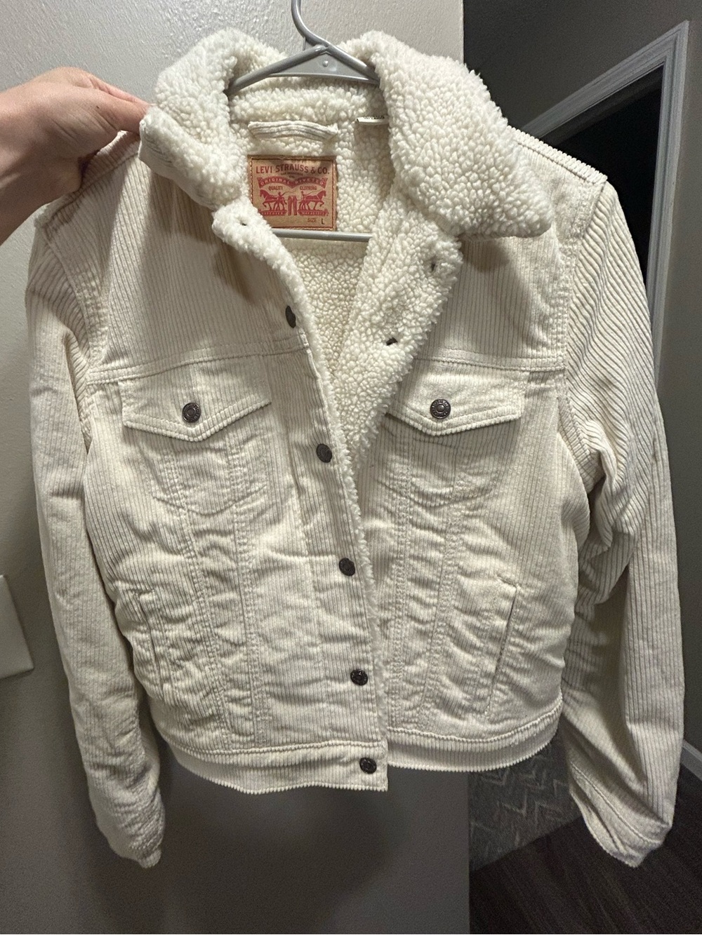 Levi's Corduroy Sherpa Jean Jacket ✨